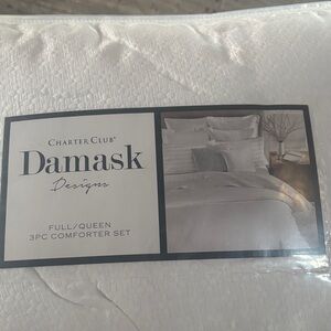 Charter Club Damask Designs Cream Comforter Set